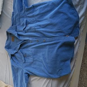 Vintage looking well loved button down